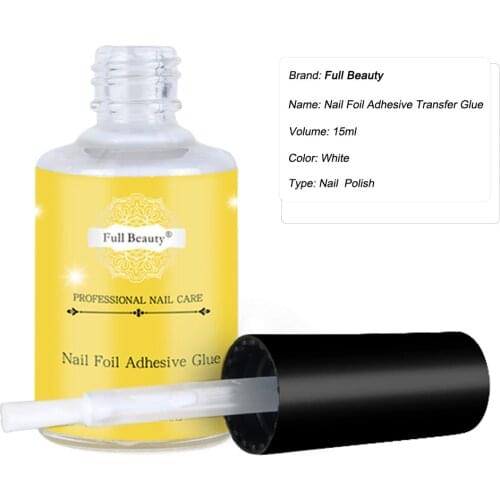 A bottle of hot-selling nail art starry sky transfer glue, odorless strong adhesive starry sky stickers special nail glue DIY