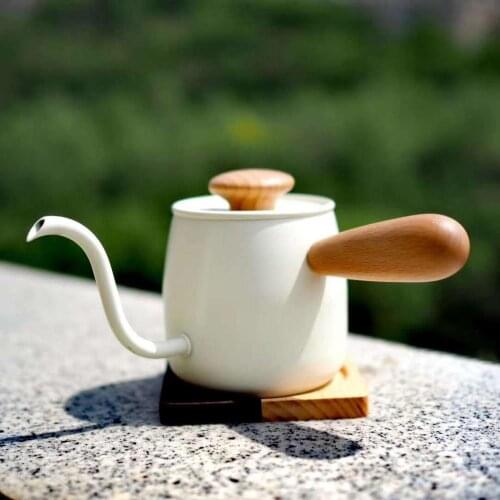 Miya Coffee Single Drip Pour Over Kettle Mini Hand Brew Coffee Pot Gooseneck Stainless Steel Definite Quality for Good Coffee