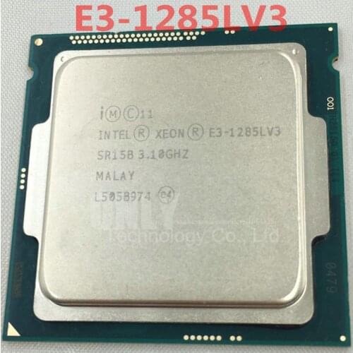 Free shipping Original Intel E3-1285L V3 E3-1285LV3 E3 1285L V3 CPU Processor 3.1G 65W LGA 1150 22nm Quad Core scrattered pieces
