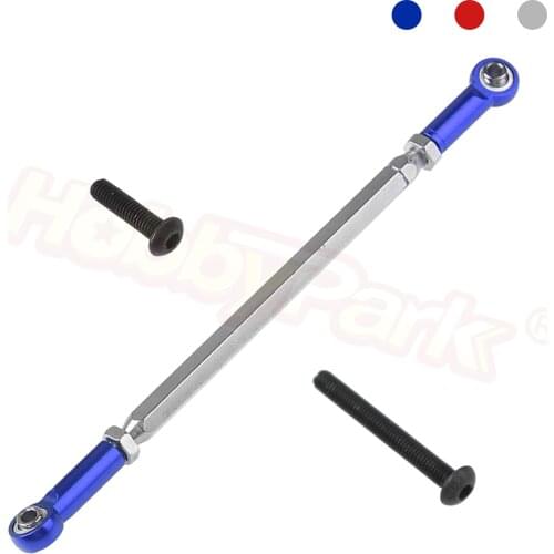 Metal Aluminum Steering Linkage Rod for 1/10 RC Crawler FTX5579 FTX OUTBACK SPARES RGT 86100 86110 Upgrade Parts
