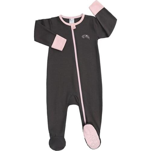 Spring Baby Romper Onesie Baby Romper Footed Sleepsuit Baby Girl Rompers for Newborn Solid Home Costume Hot Sale Casual Playsuit