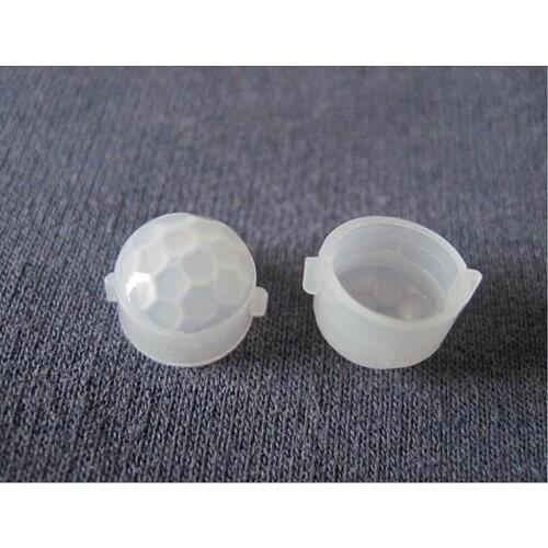 #P-8006 High quality Fresnel Lens, Sensitive angle 70, PE materials, Size: 9.35X7.16mm, Focal length 5mm, Distance: 5m