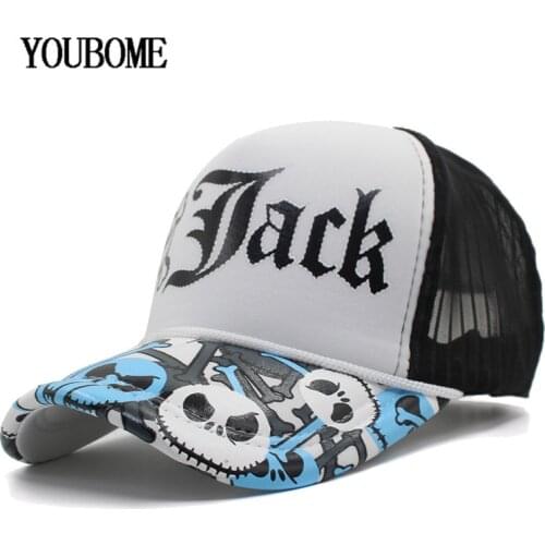 YOUBOME Summer Baseball Cap Male Embroidery Mesh Cap Hats For Men Women Gorras Hombre hats Black Hip Hop Casquette Dad Caps Hat