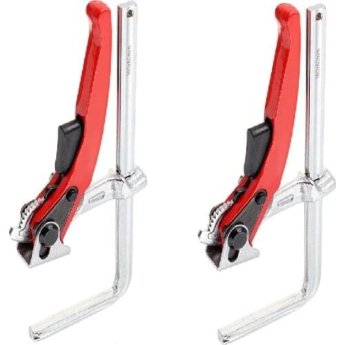 1Pcs F Clamp Quick Guide Rail Clamp Carpenter Clamping for MFT and Guide Rail System Hand Tool Woodworking DIY