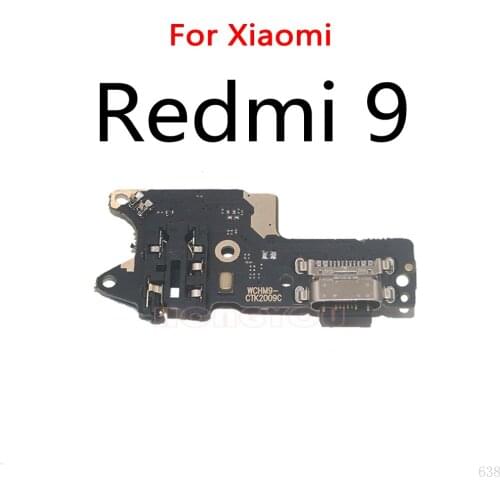 10PCS/Lot For Xiaomi Redmi 9 9A USB Charging Dock Port Socket Jack Plug Connector Charge Board Flex Cable