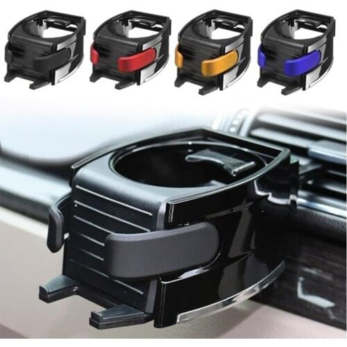 Car Air Vent Drink Cup Bottle Holder 2 In 1 Adjustable Mobile Phone Mount Bracket Stand Cradle Car Cup Holder