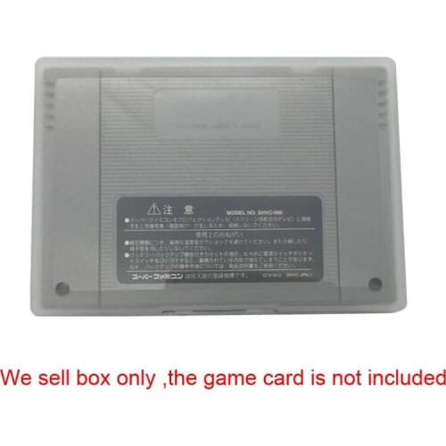 Game storage box collection case for super Famicom for S-F-C Game card protection JP version