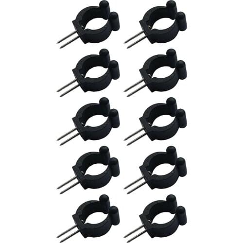 10x Fishing Rod Holder Storage Rack Fishing Pole Stand Garage Organizer Holds