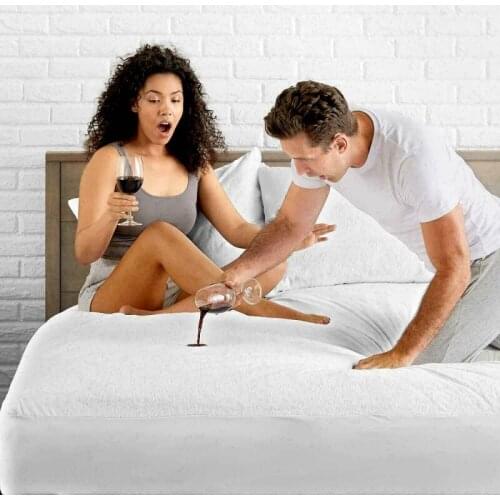 Cotton Waterproof Bed Mattresses Cover Washable Bed Cover Multicolor Thickened Waterproof Mattress Protector