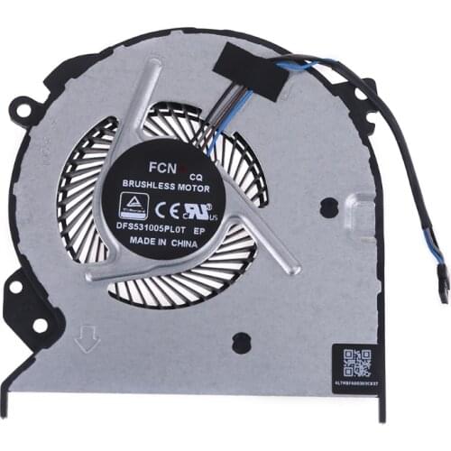 Laptop Cooling Fan L53542-001 L53541-001 Replacement for hp Envy X360 15-DS 15-DR TPN-W142 TPN-W143 Series Laptop Cooler