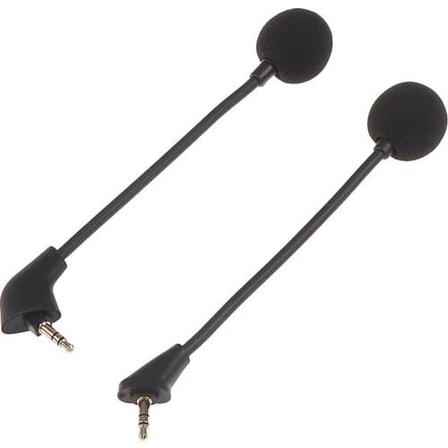 Mini Headphone Microphone for HYPERX Cloud Alpha Revolver S Game Headphones Core Accessories Gaming Headsets Mic Microphone