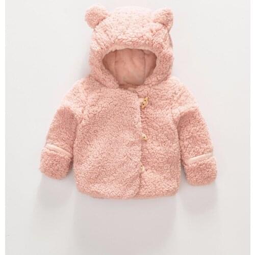 New Baby Coats Girls and Boys Winter Autumn Hooded Jacket For Baby Baby Coat 9BB008