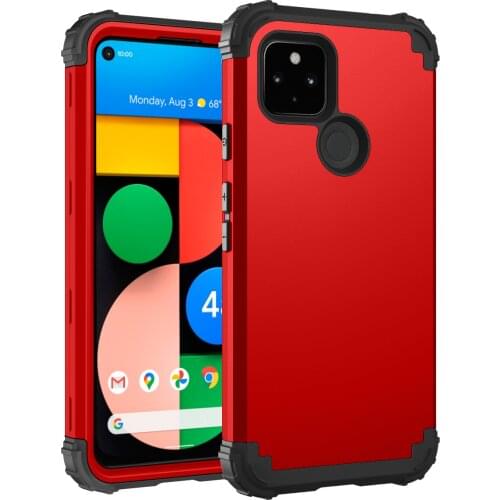 Heavy Duty Tough Rugged Armor Shockproof Case For Google Pixel 4A 5A 5G 5 4 3A 3 XL Soft Silicone Hard PC Protective Back Cover