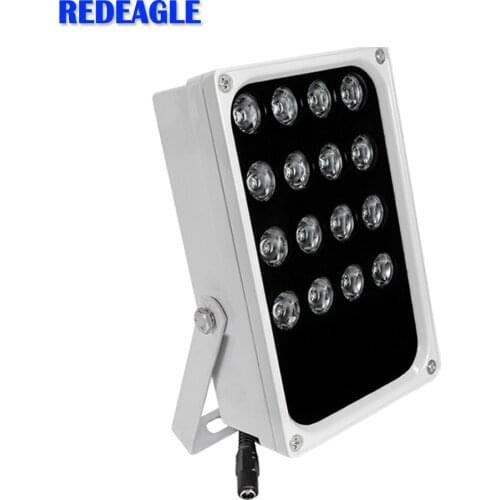 REDEAGLE 80M IR distance 940nm Invisible illuminator 16pcs Array infrared Lamp Waterproof Night Vision Fill Light for CCTV Camer
