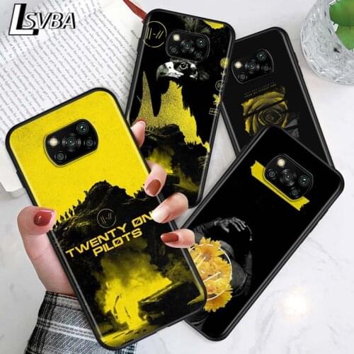 Twenty One Pilots 21 Pilots for Xiaomi Poco X3 NFC X2 M3 M2 F2 F3 Pro C3 F1 A2 Lite Mix3 Play Silicone Soft Black Phone Case
