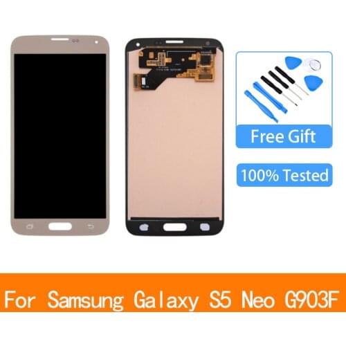 For SAMSUNG S5 NEO G903 LCD Display for Samsung G903F S5 NEO LCD Screen Touch Digitizer Assembly