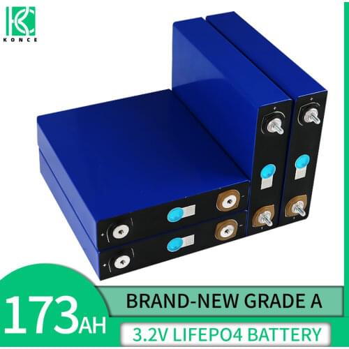 16PCS 3.2V 200Ah Lifepo4 Battery pack high current large capacity car Cells diy 12V 24V 48V Solar energy storage RV golf car