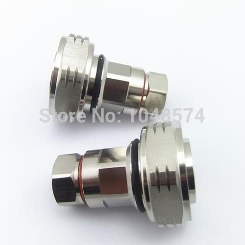 Free Shipping Straight DIN 7/16 male plug connector clamp for 1/2 superflexible RF Coaxial cable