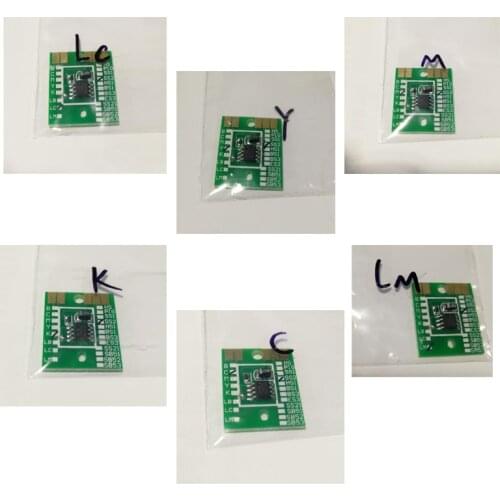 Chip Permanent for Mimaki JV3 SS2 Cartridge 6 colors CMYKLCLM printer parts ink cartriage