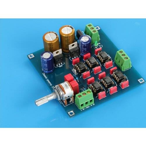 HIFI SYC-M7 NE5534 Preamplifier kit DIY base on 6010D preamp