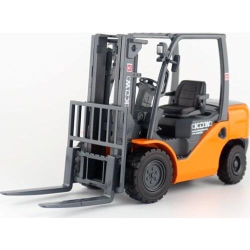 1:20 Scale/Diecast Metal Model/Urban Construction Engineering Truck Toy/Forklift Car/Collection/Educational/Gift For Children