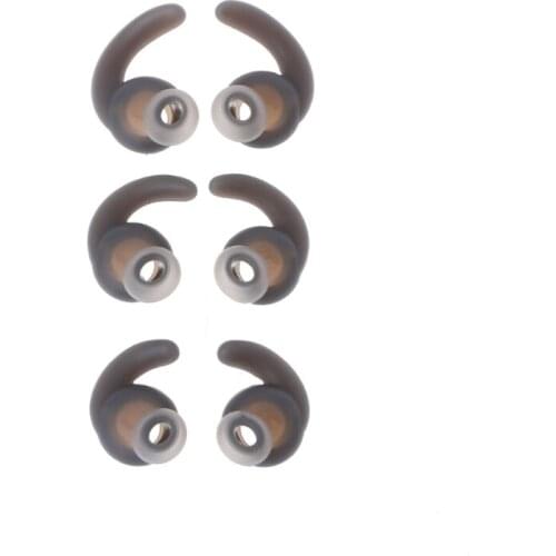 New 3 Pairs S/M/L Universal Silicone bluetooth Earbuds Cover With Ear Hook for Sports Bluetooth Headset Earphone