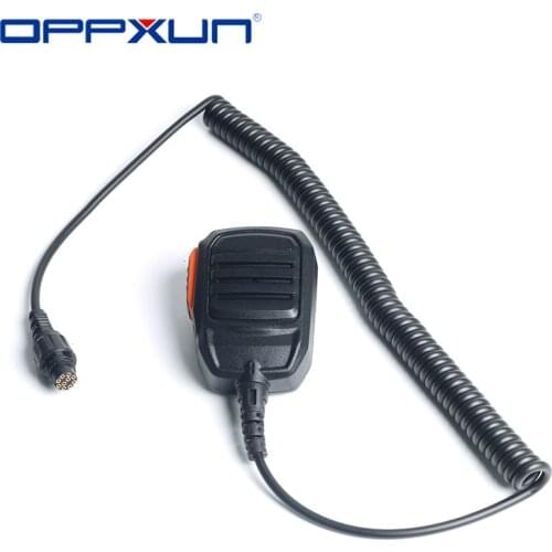 OPPXUN 10 PIN Speaker Microphone PTT For Hytera HYT MD780 RD980 MT680 Two Way Radio Walkie Talkie
