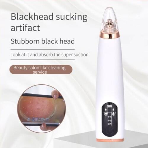 IH6 Blackhead Remover Instrument Black Dot Remover Acne Vacuum Suction Face Clean Black Head Pore Cleaning Beauty Skin Care Tool