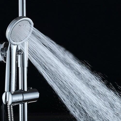 Adjustable Shower Head Pressurized Nozzle Shower Bathroom Pressure Water Saving Rainfall Shower Head Faucet Replacement Parts