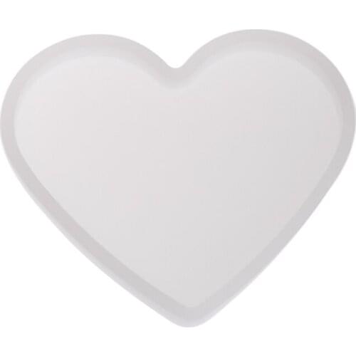 Silicone Mold Heart Shape Epoxy Resin DIY Jewelry Making Crafts Cake Decorations