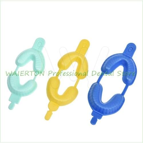 Dental Disposable Impression Tray Bite Fluoridated Foam 5Pair 3 Sizes