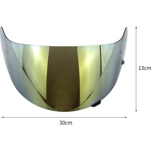 Motorcycle Helmet Shield Windproof UV Protection PC Heat Resistant Sun Shade Visor Lens for CS-15/TR-1/FG-15/HS-11/FS-15/FS-11