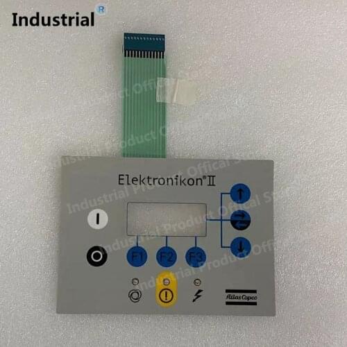 For ATLAS COPCO ELEKTRONIKON II 1900 Membrane Keypad Protection Button Film Second generation