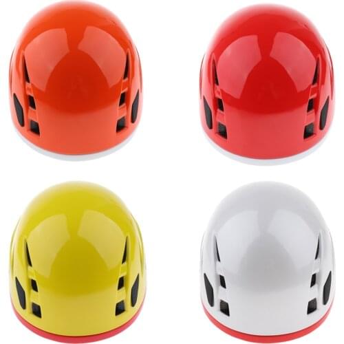 Safety Helmet Tree Rock Climbing Mountaineering Work Hard Hat Ventilated Sports Safety for Outdoor Climbing Downhill 54-60cm