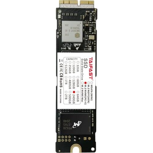 Taifast PCIe M2 NVMe SSD hard drives For Apple Macbook Air Pro 128GB 256GB 512GB 1TB Hard Disk M.2 Hard Disk Solid State