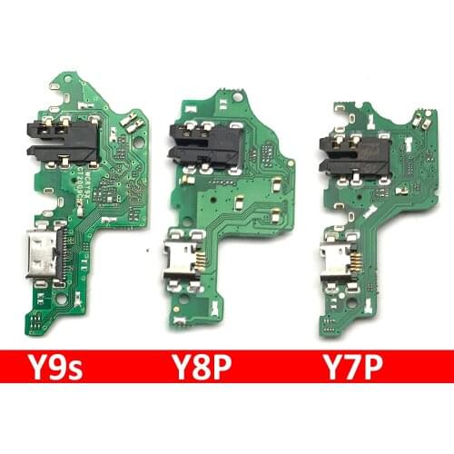 10PCS USB Charging Port Connector Dock Flex Cable With Microphone For Huawei Y9S Y6P Y8S Y8P Y7P Y6S P40 Lite 5G / P40 Lite E