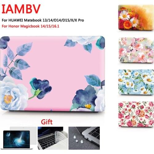 2020 color-printed Case For huawei Matebook Mate 13 14 X Mate book X pro ,Cases for Mate book D14 D15 MagicBook14 15 16.1+gift