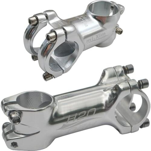 ± 7 Degrees Aluminum Alloy 60mm/80mm Bike Stem Silver Ultralight CNC MTB Bicycle Handlebar 31.8mm Stem Cycling Accessories