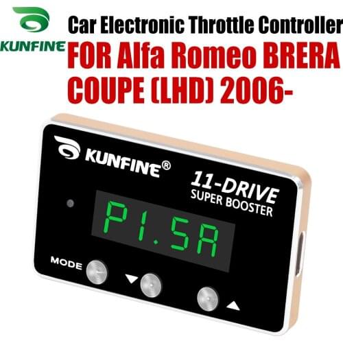 KUNFINE Car Electronic Throttle Controller Racing Accelerator Potent Booster For Alfa Romeo BRERA COUPE (LHD RHD ) 2006-After