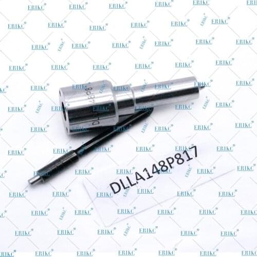 ERIKC Injector Common Rail Nozzle DLLA 148 P 817 Diesel Fuel Jet Nozzle Piston DLLA 148P 817 for 095000 5080 0950005080