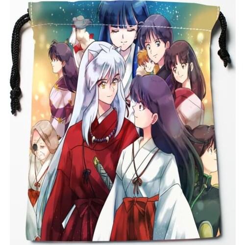 Custom InuYasha Bags Custom Printed gift bags More Size 18*22cm Compression Type Bags