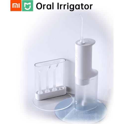 Newest Xiaomi Oral Irrigator Dental Flusher High Frequency Pulsed Water Flow Voltage Stabilization 4 Gear Level 200ml