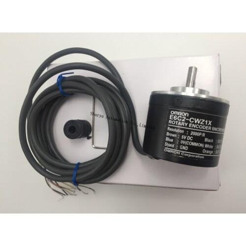 Wholesales New OEM Rotary Encoder E6C2-CWZ1X 2000P/R 2m Best Quality encoder e6c2-cwz1x 2000p/r 2m with 1 year warranty