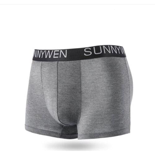 7pcs / Lot Men 's Panties Underpants Boxer Mens Underwear Boxer Shorts Modal Solid Cn(origin) TIARAKA 3221