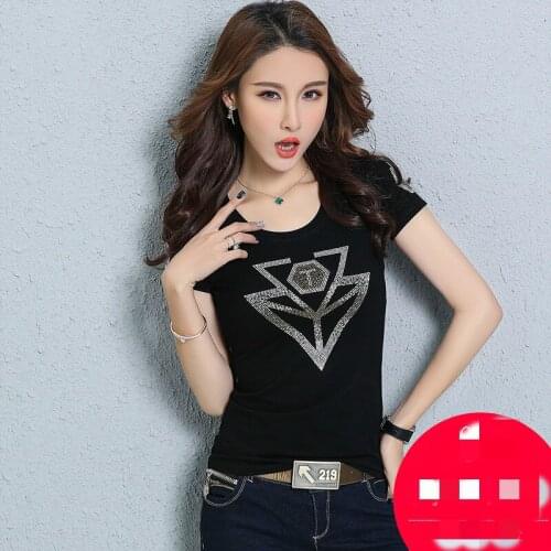 Женские короткие футболки VOGLUSTRE China At AliExpress