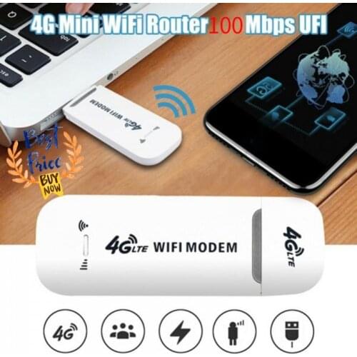 3G/4G SIM Card Wifi Modem Unlocked USB Router US Dongle Wireless LTE Car Wi-Fi Hotspot Mobile Network Adaptor Broadband