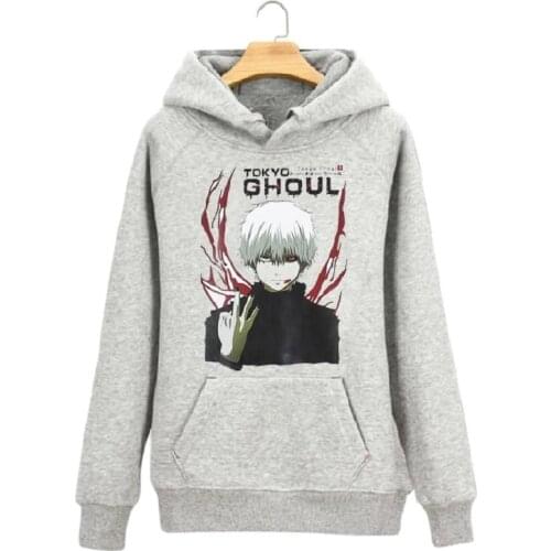 High-Q Japan Anime Tokyo Ghouls Ken Kaneki Hoodie Sweatshirt coat Tokyo Ghoul kaneziki cotton breathable jacket hoodie Pullover