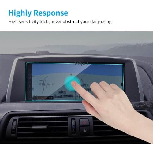 10.2 Inch Car GPS Navigation Screen Protector for BMW F06 F12 F13 6 Series Car HD Clear Screen Tempered Glass Protective Film