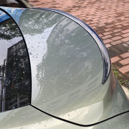 CEYUSOT For Car Trunk Accessories Spoiler NEW Lexus ES Series PU Material Rear Lip Black Wing Tail Body Kit 2017 2018 2019 20 21