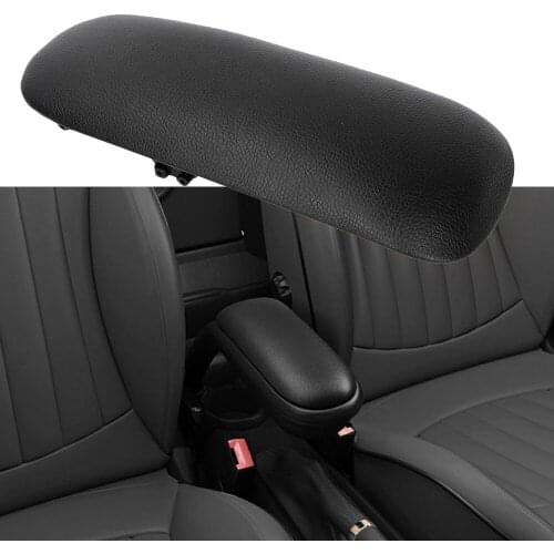 Car Accessories Leather Armrest Center Box Console Lid Cover For MINI Cooper 2002-2008 Center Console
